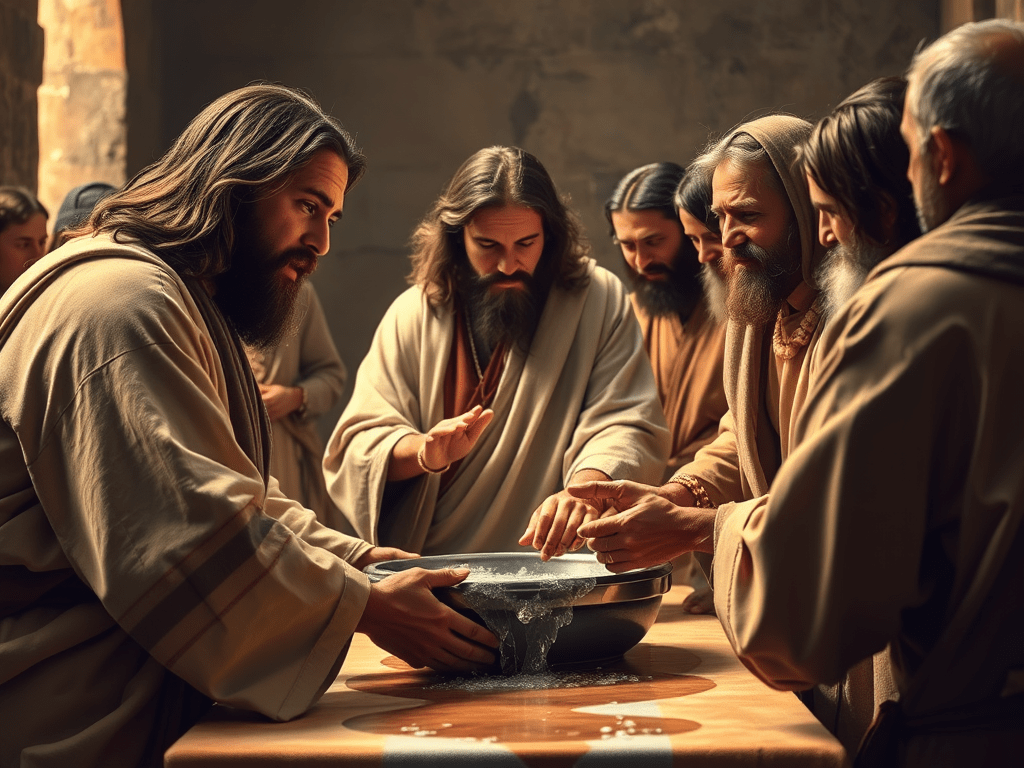 Devocional diario: Jesús lava los pies de sus&nbsp;discipulos.